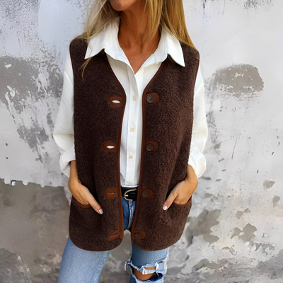 Ebba - Gilet Doux d'Automne