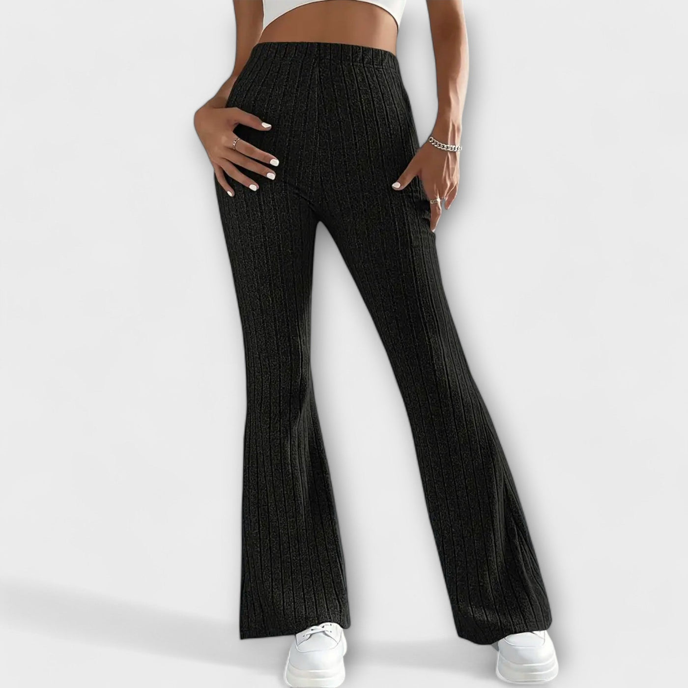 Jennifer – Pantalon Évasé Élégant