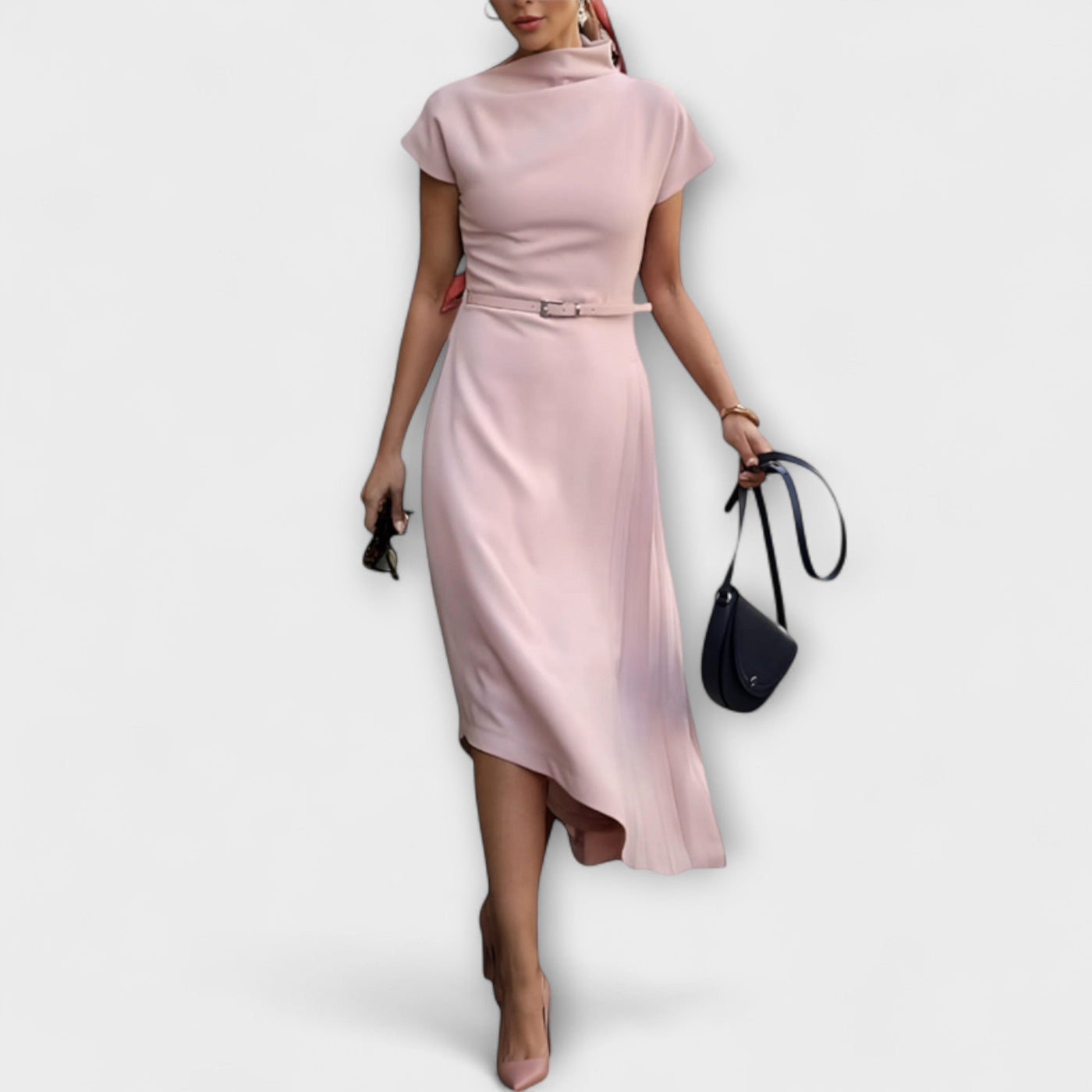 Amélie – Robe Asymétrique Urbaine